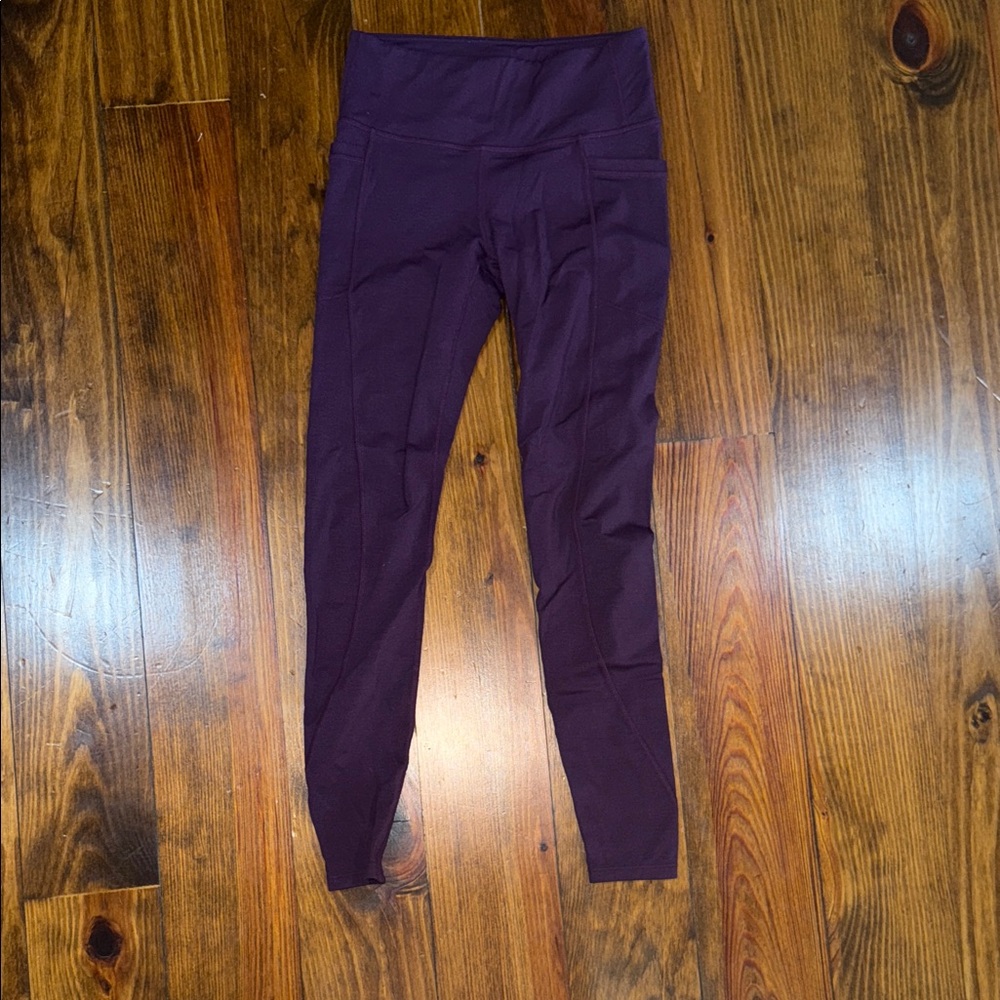 Athleta Violet Performance Leggings
